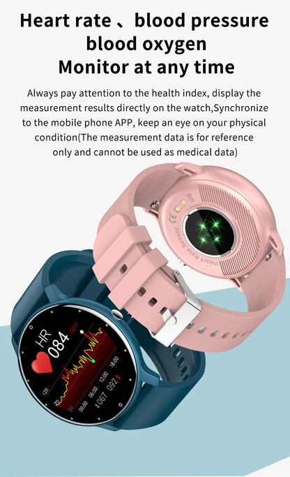 LIGE Waterproof Women Smart Band Watch Real-time Weather Forecast Men Watches Sports Ladies Smart Watch For Women Android IOS