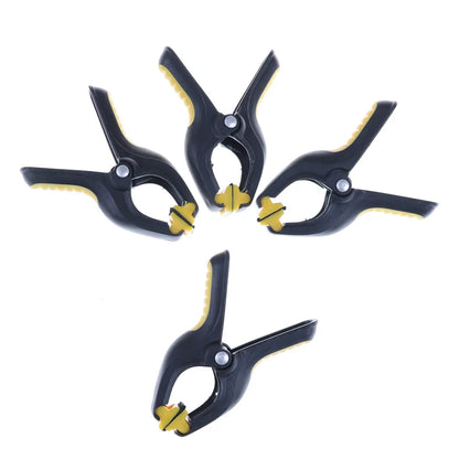 4 /6 /10pcs Spring Clamps Fixture Plastic Fastening Clips For LCD Screen Phone Non-slip Handle Repair Tools Outillage
