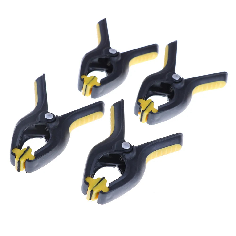 4 /6 /10pcs Spring Clamps Fixture Plastic Fastening Clips For LCD Screen Phone Non-slip Handle Repair Tools Outillage