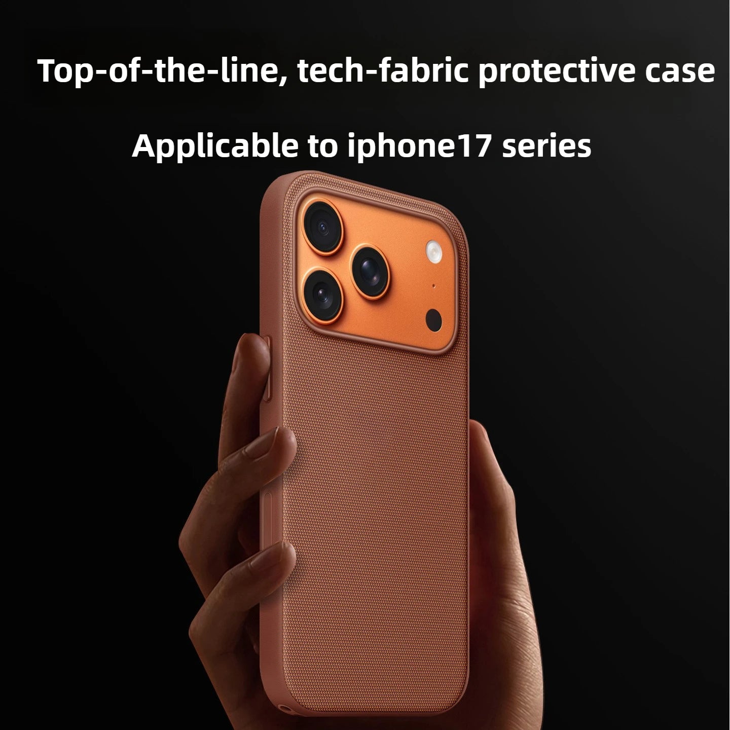 TechWoven case for iPhone 17 Pro Max for magnetic Tech Woven case for Apple 17 Pro luxury protective cover.