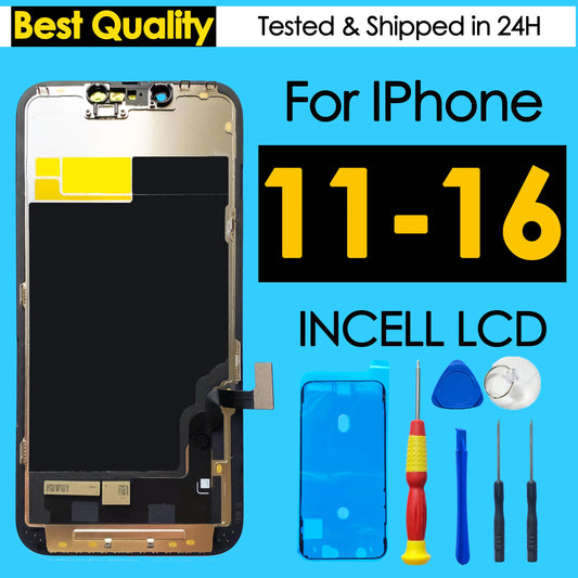 180days Warranty LCD For iPhone 13 11 11 Pro 12Pro 12 Screen Replacement Display  Digitizer For iPhone 12 13 Mini 14 15 Pro Max