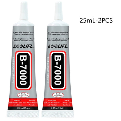LOOLIFLsuper glue B7000 Mobile Phone Screen High-Strength Waterproof Adhesive, Universal PhoneGlass Bonding Agent,15/25/50/110ml