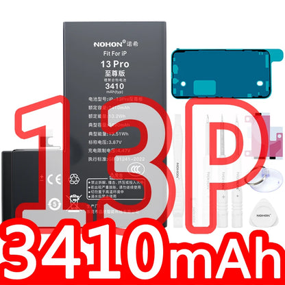 NOHON phone Battery for Apple Iphone 5 6 S 7 8plus X Xr Xs Max 11 12 Pro 13 14 plus Replacement Bateria Lithium Polymer Bateria