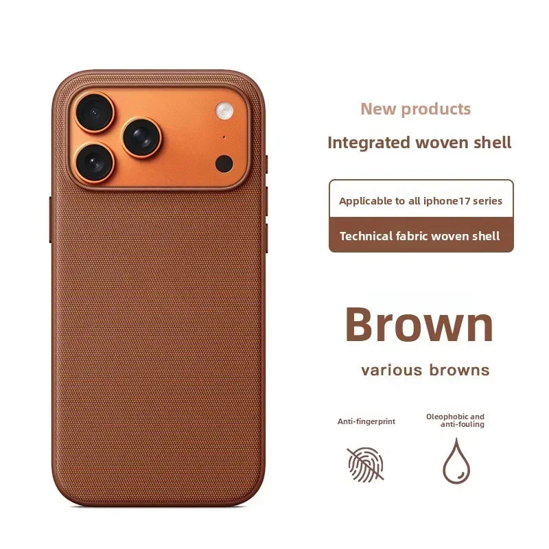 TechWoven case for iPhone 17 Pro Max for magnetic Tech Woven case for Apple 17 Pro luxury protective cover.