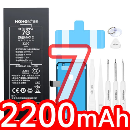NOHON phone Battery for Apple Iphone 5 6 S 7 8plus X Xr Xs Max 11 12 Pro 13 14 plus Replacement Bateria Lithium Polymer Bateria