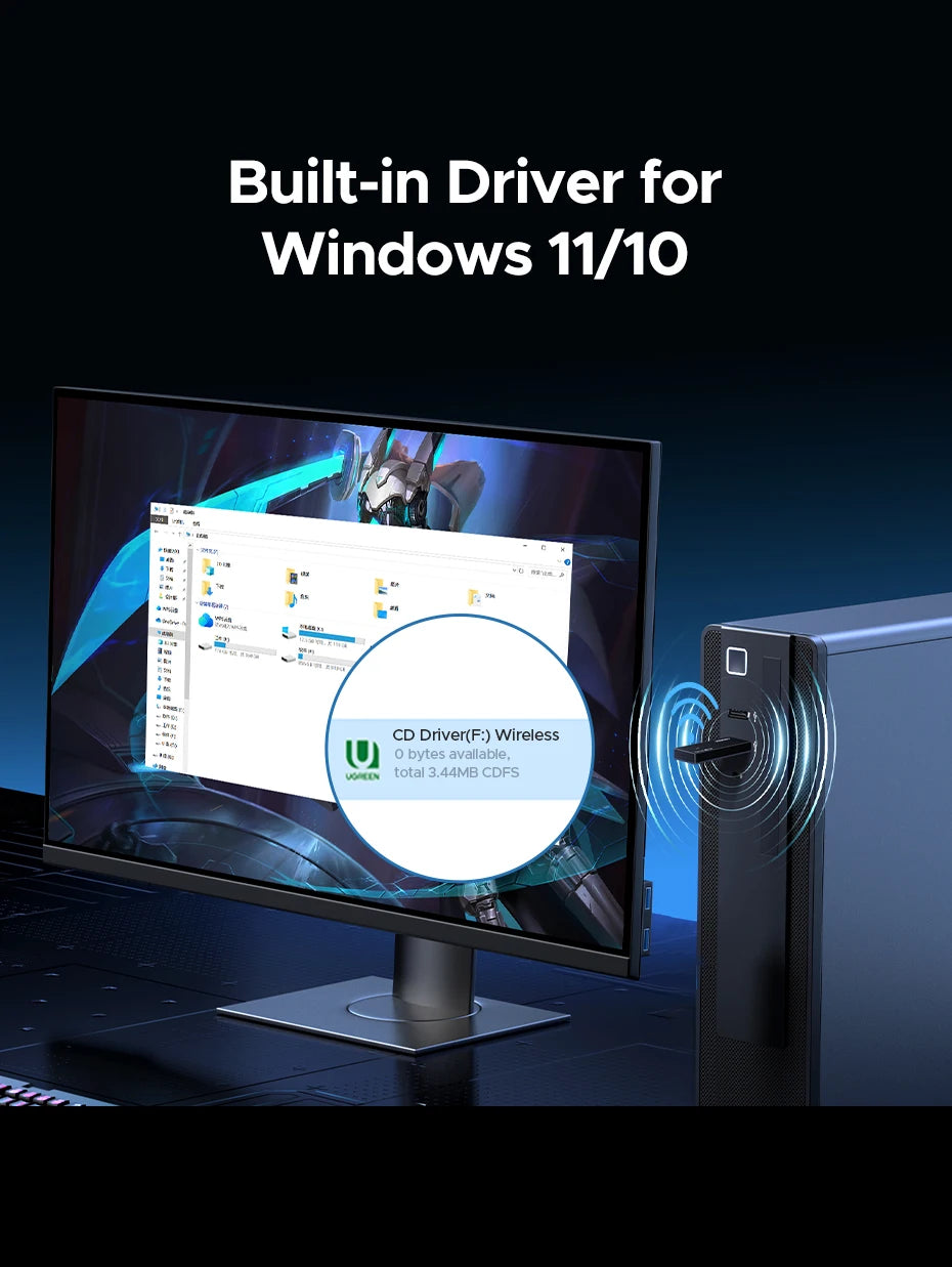 Adaptateur WiFi 6 UGREEN AX1800