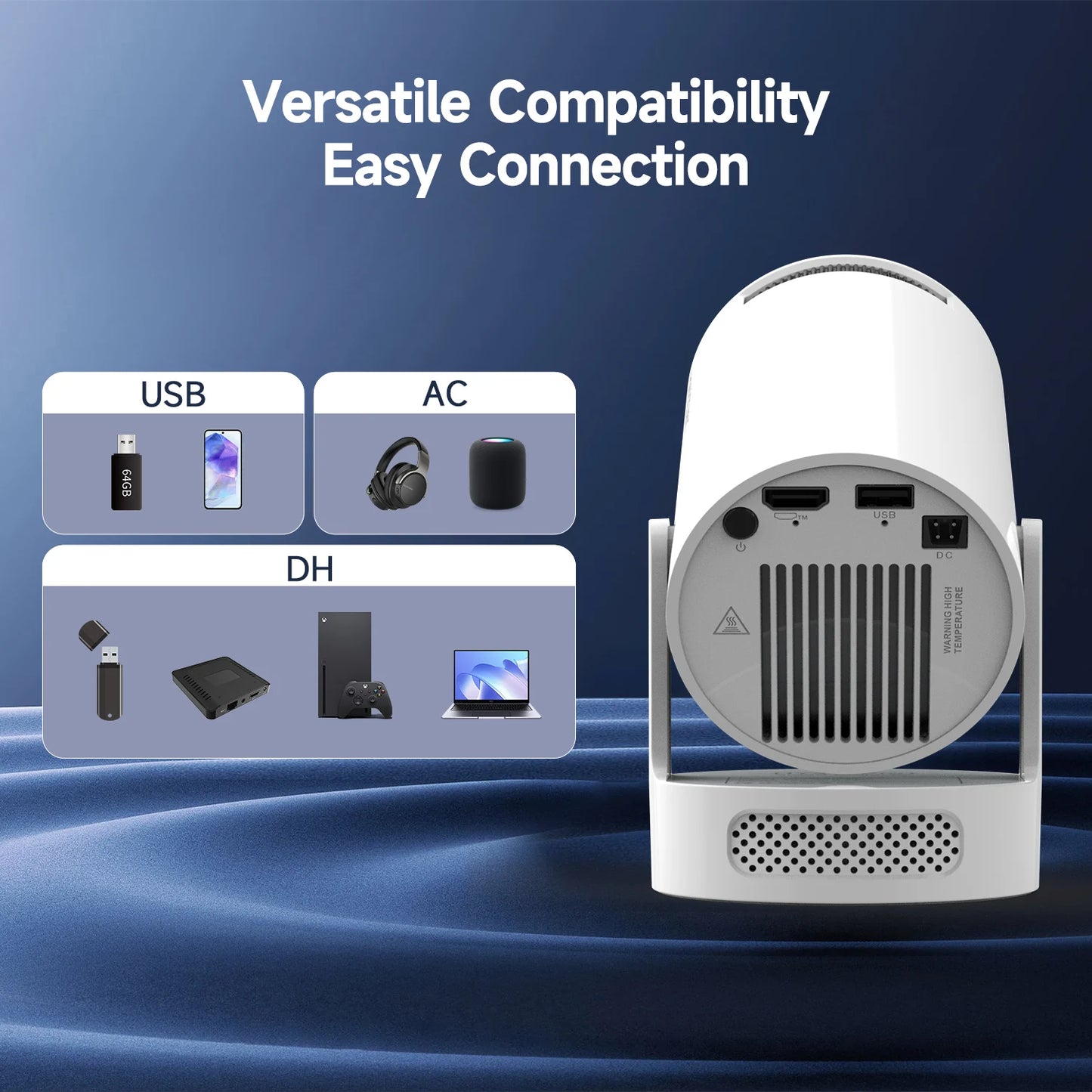 Vidéoprojecteur Portable 8K