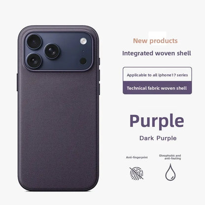 TechWoven case for iPhone 17 Pro Max for magnetic Tech Woven case for Apple 17 Pro luxury protective cover.