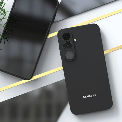 For Samsung Galaxy S26 S25 S24 S23 S22 S21 S20 Case Liquid Silicone Soft-Touch Shell S25 FE S26 Ultra S26 Plus S24FE Full Cover