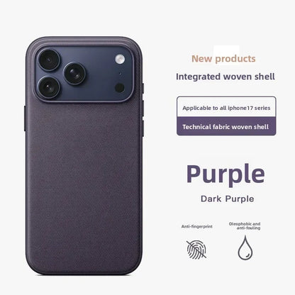 TechWoven case for iPhone 17 Pro Max for magnetic Tech Woven case for Apple 17 Pro luxury protective cover.
