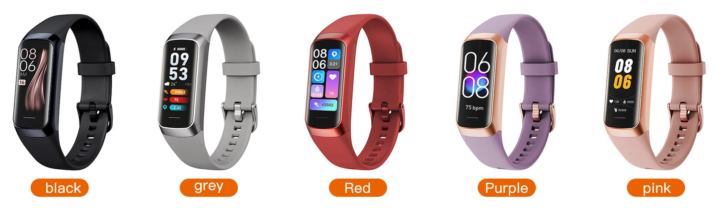 AMOLED Smartwatch Body Temperature Monitor Fitness Clock Sports 3ATM Waterproof Men Smart Watch Band for Women IOS Android 2026