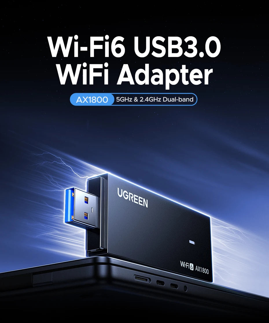 Adaptateur WiFi 6 UGREEN AX1800