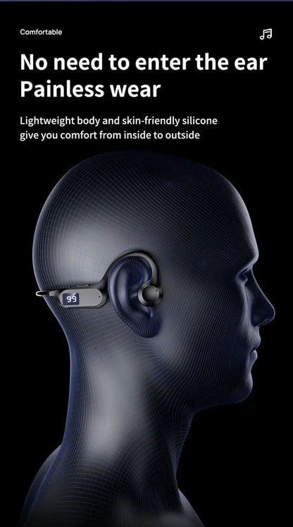 Lenovo X7 Wireless Earphone Bone Conduction Bluetooth Headphone Waterproof Hand-free With Mic For Running Sport Swimming