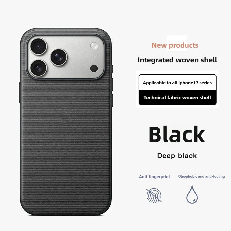 TechWoven case for iPhone 17 Pro Max for magnetic Tech Woven case for Apple 17 Pro luxury protective cover.