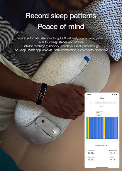 AMOLED Smartwatch Body Temperature Monitor Fitness Clock Sports 3ATM Waterproof Men Smart Watch Band for Women IOS Android 2026