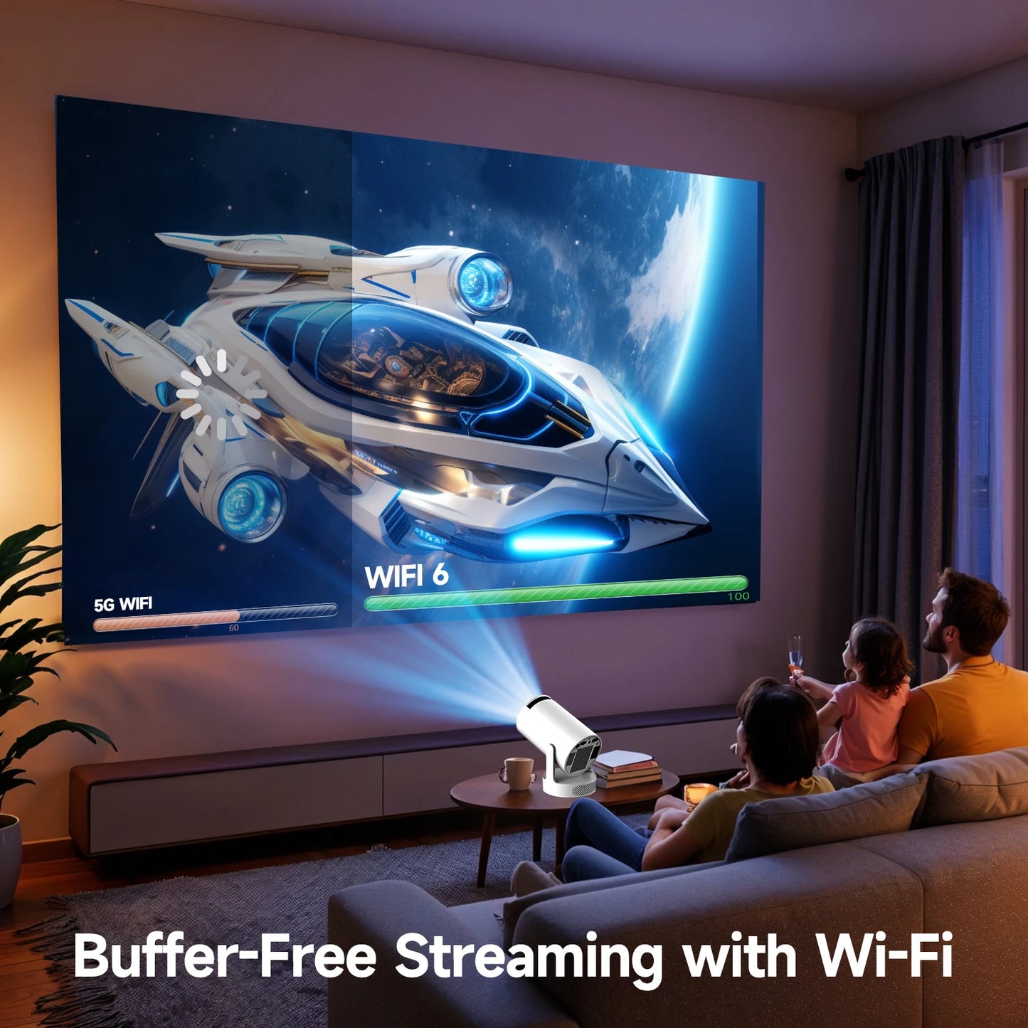 Vidéoprojecteur Portable 8K
