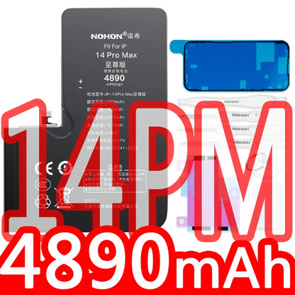 NOHON phone Battery for Apple Iphone 5 6 S 7 8plus X Xr Xs Max 11 12 Pro 13 14 plus Replacement Bateria Lithium Polymer Bateria