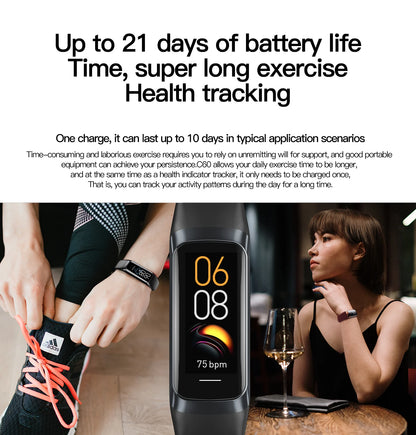 AMOLED Smartwatch Body Temperature Monitor Fitness Clock Sports 3ATM Waterproof Men Smart Watch Band for Women IOS Android 2026