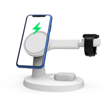 Chargeur Sans Fil 3-en-1 Magnétique