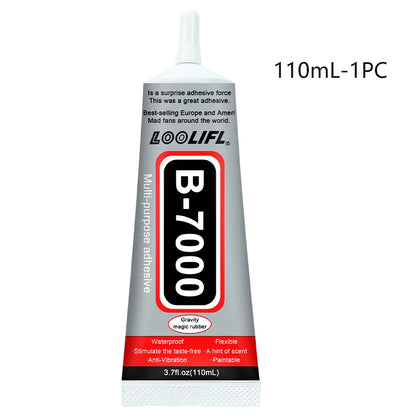 LOOLIFLsuper glue B7000 Mobile Phone Screen High-Strength Waterproof Adhesive, Universal PhoneGlass Bonding Agent,15/25/50/110ml