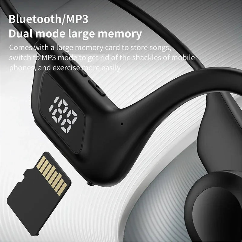 Lenovo X7 Wireless Earphone Bone Conduction Bluetooth Headphone Waterproof Hand-free With Mic For Running Sport Swimming