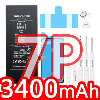 NOHON phone Battery for Apple Iphone 5 6 S 7 8plus X Xr Xs Max 11 12 Pro 13 14 plus Replacement Bateria Lithium Polymer Bateria