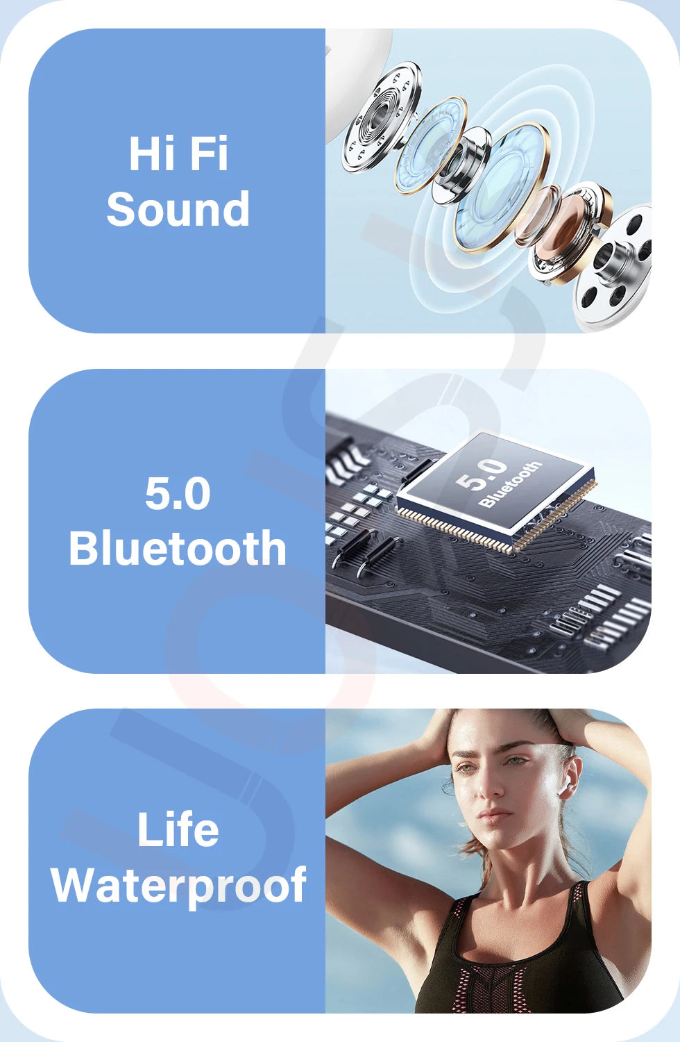 Original Wireless Bluetooth Earphones In Ear Earbuds Sports Noise Cancelling Air Pro TWS Max Headset For Apple iPhone Headphones