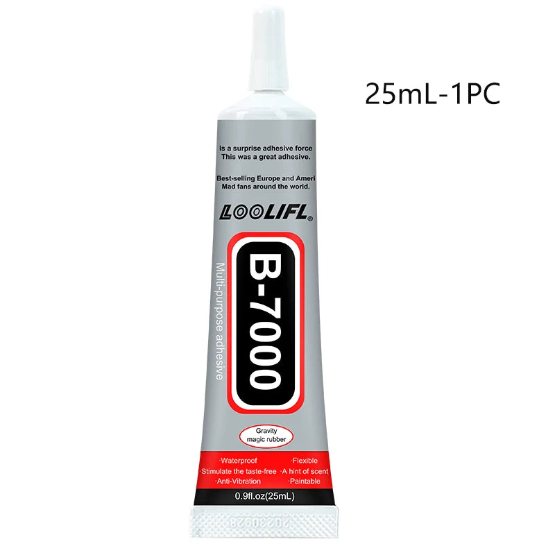 LOOLIFLsuper glue B7000 Mobile Phone Screen High-Strength Waterproof Adhesive, Universal PhoneGlass Bonding Agent,15/25/50/110ml