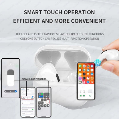 Original Wireless Bluetooth Earphones In Ear Earbuds Sports Noise Cancelling Air Pro TWS Max Headset For Apple iPhone Headphones