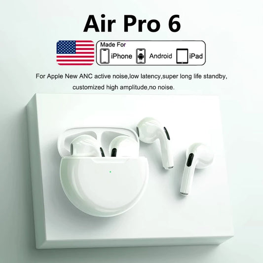 Original Wireless Bluetooth Earphones In Ear Earbuds Sports Noise Cancelling Air Pro TWS Max Headset For Apple iPhone Headphones