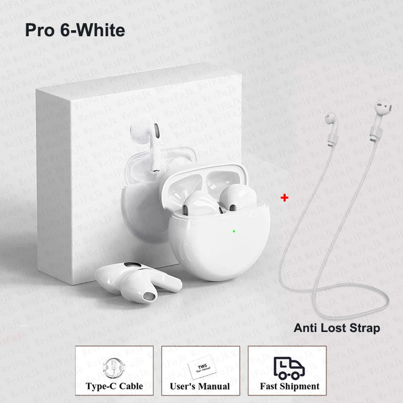 Original Wireless Bluetooth Earphones In Ear Earbuds Sports Noise Cancelling Air Pro TWS Max Headset For Apple iPhone Headphones