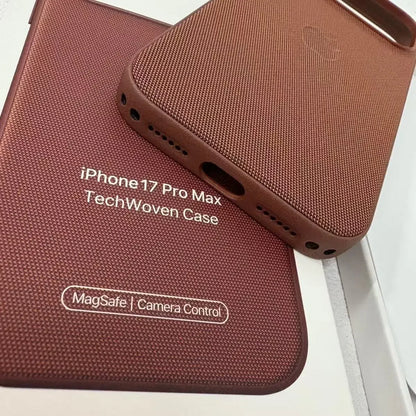 TechWoven case for iPhone 17 Pro Max for magnetic Tech Woven case for Apple 17 Pro luxury protective cover.