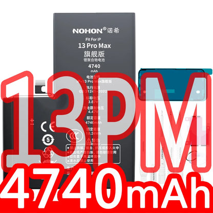 NOHON phone Battery for Apple Iphone 5 6 S 7 8plus X Xr Xs Max 11 12 Pro 13 14 plus Replacement Bateria Lithium Polymer Bateria