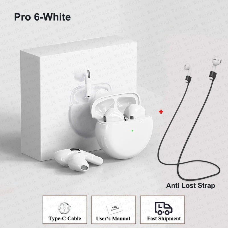 Original Wireless Bluetooth Earphones In Ear Earbuds Sports Noise Cancelling Air Pro TWS Max Headset For Apple iPhone Headphones