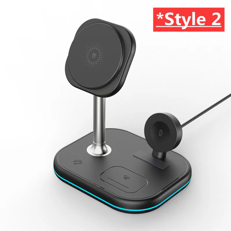 Chargeur Sans Fil 3-en-1 Magnétique