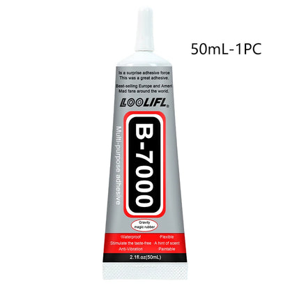 LOOLIFLsuper glue B7000 Mobile Phone Screen High-Strength Waterproof Adhesive, Universal PhoneGlass Bonding Agent,15/25/50/110ml