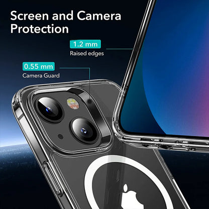 Case for iPhone 17 16 17E 15 14 13 12 Magnetic+2 Screen Glass+ 2 Camera Glass