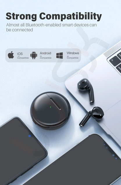 Original Wireless Bluetooth Earphones In Ear Earbuds Sports Noise Cancelling Air Pro TWS Max Headset For Apple iPhone Headphones