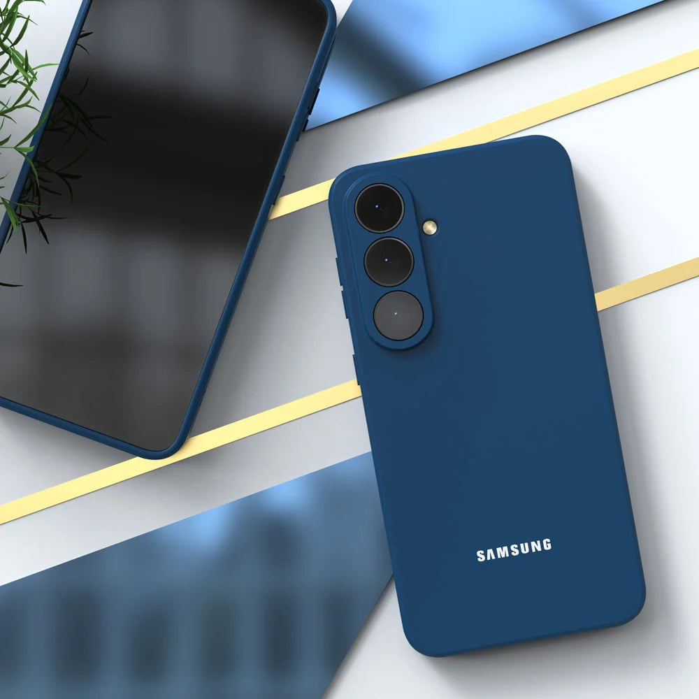 For Samsung Galaxy S26 S25 S24 S23 S22 S21 S20 Case Liquid Silicone Soft-Touch Shell S25 FE S26 Ultra S26 Plus S24FE Full Cover