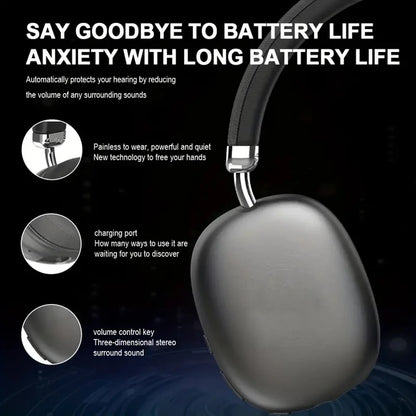 Wireless Bluetooth Over-Ear Headphones