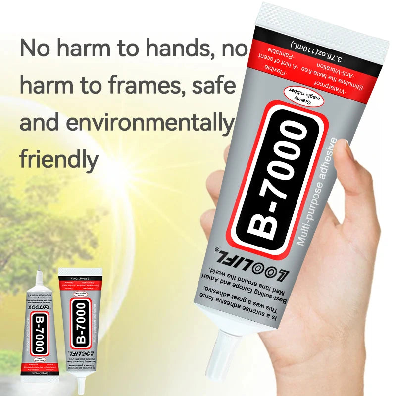 LOOLIFLsuper glue B7000 Mobile Phone Screen High-Strength Waterproof Adhesive, Universal PhoneGlass Bonding Agent,15/25/50/110ml